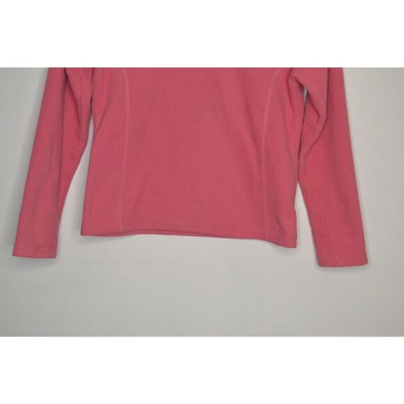 The North Face Girls 10-12 (Medium) Pink Lightweight Pullover Fleece Jacket - Picture 3 of 10